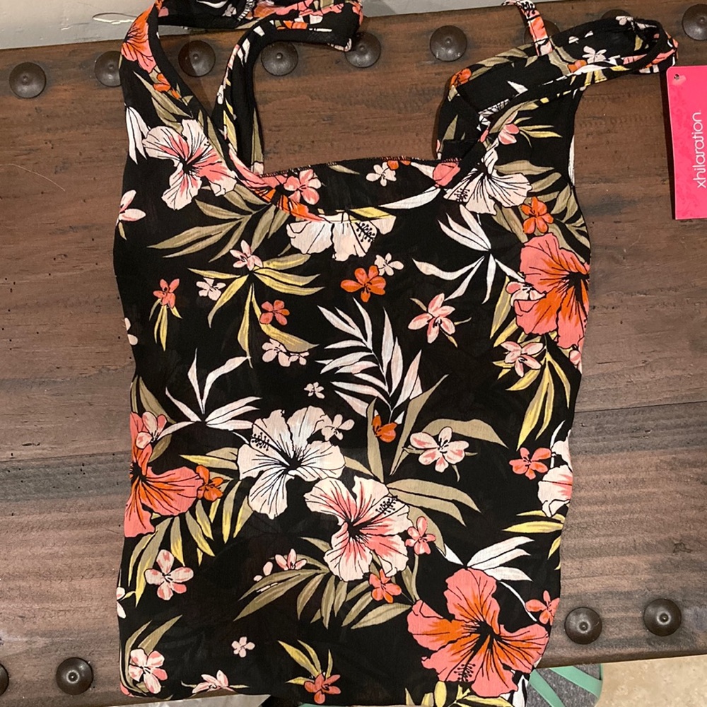 Floral tunic